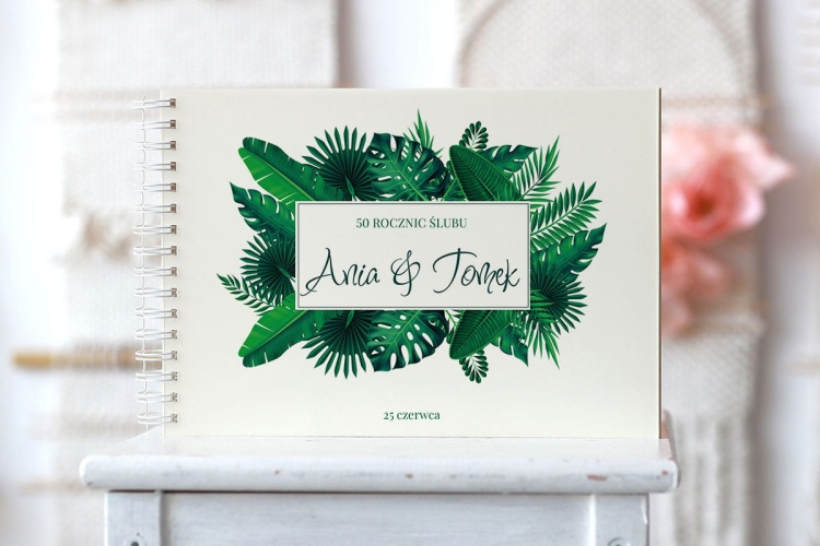 Zielony prezent na ślub - Kronika 50 rocznic :)