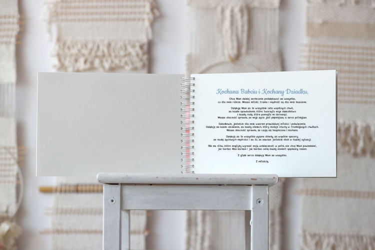 Album na zdjęcia i laurki dla Babci i Dziadka