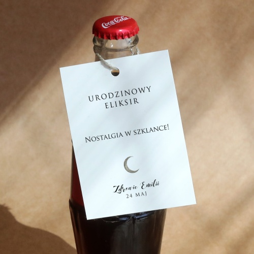 Urodzinowe zawieszki z księżycem - zestaw 18 szt