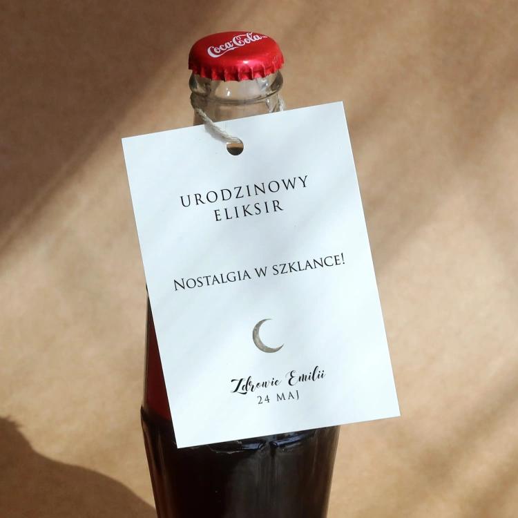 Urodzinowe zawieszki z księżycem - zestaw 18 szt