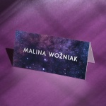 Kosmiczne winietki urodzinowe