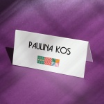 Mozaikowe winietki urodzinowe