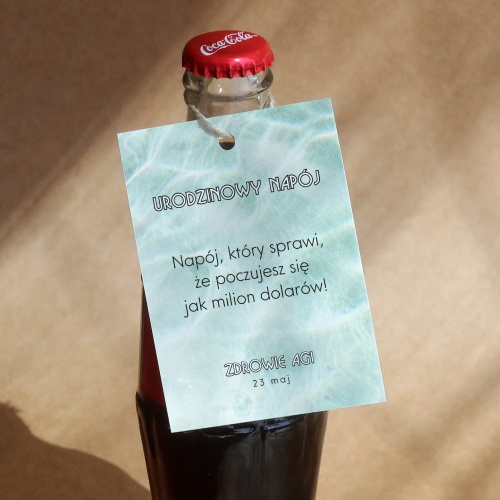 Urodzinowe zawieszki z wodą - zestaw 18 szt