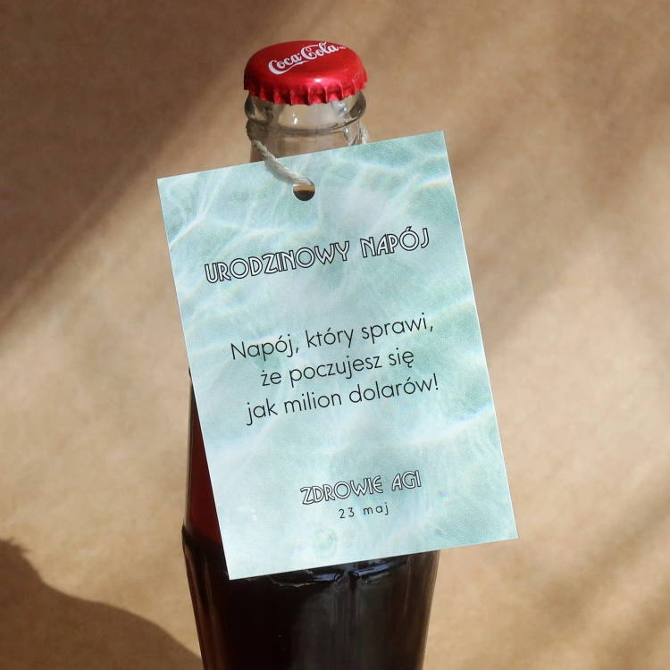 Urodzinowe zawieszki z wodą - zestaw 18 szt