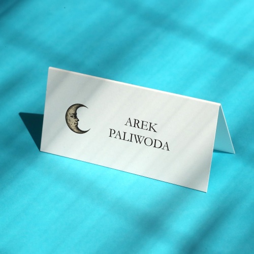 Winietki urodzinowe z księżycem