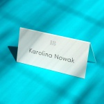 Minimalistyczne winietki urodzinowe