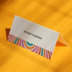 Wzorzyste winietki urodzinowe