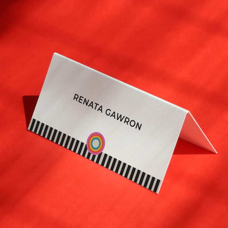 Wzorzyste winietki urodzinowe