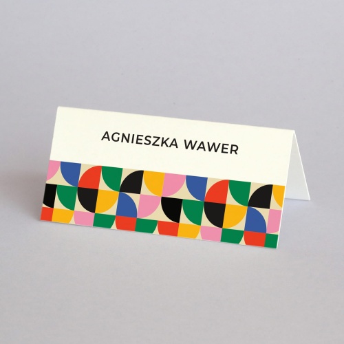 Wzorzyste winietki urodzinowe