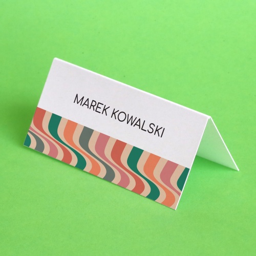 Wzorzyste winietki urodzinowe