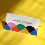 Wzorzyste winietki urodzinowe