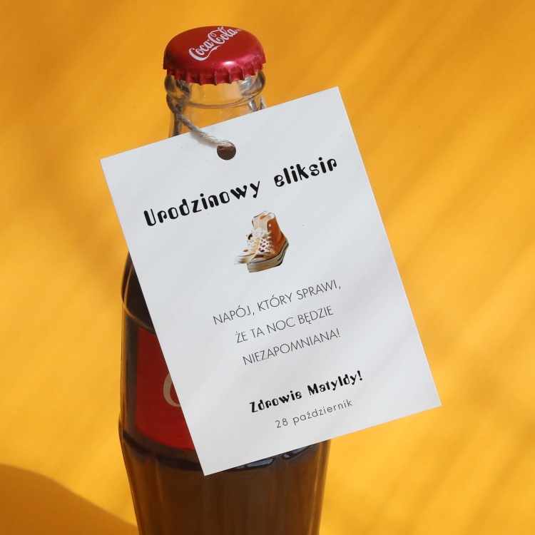 Urodzinowe zawieszki w stylu retro- zestaw 18 szt