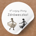 Naklejki na urodziny roztańczone