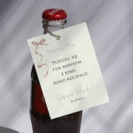 Urodzinowe zawieszki z delikatną wstążką- zestaw 18 szt