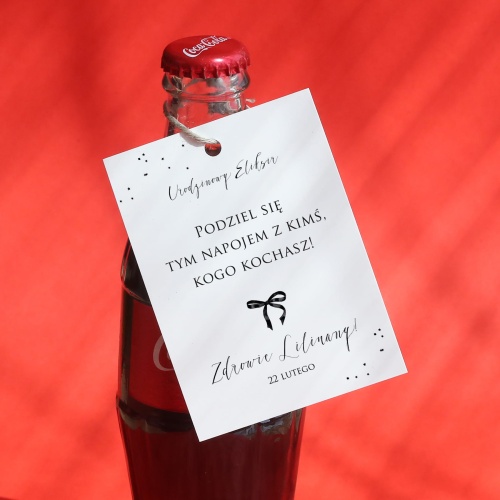 Urodzinowe eleganckie zawieszki z kokardką- zestaw 18 szt