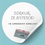 Naklejki na urodziny vhs