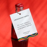 Urodzinowe kolorowe zawieszki ze wzorem- zestaw 18 szt