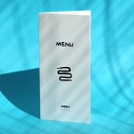 Karty menu na przyjęcie z wężem okładka