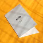 Karty menu na przyjęcie retro auto okładka