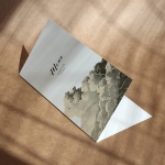 Karty menu na przyjęcie chmury okładka