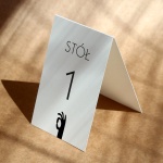 Numerki na stół urodzinowy z okejką