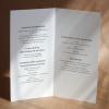 Karty menu na przyjęcie księżyc wnętrze