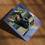 Polaroid podziękowanie dla gości - retro tęczowe