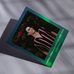 Polaroid podziękowanie dla gości - retro zielone green