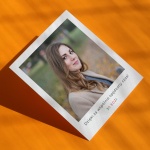 Polaroid podziękowanie dla gości - kolorowa trzydziestka