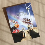 Zaproszenia urodzinowe z kolażem w stylu retro