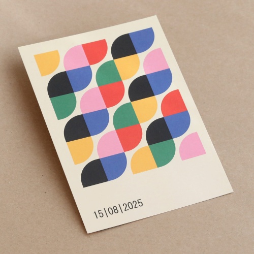 Zaproszenia na urodziny collection Bauhaus