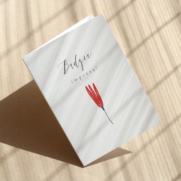 Zaproszenia na urodziny abstrakcyjne kredki