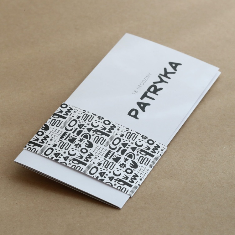 Zaproszenia urodzinowe - stranger