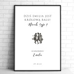 Vinted tablice powitalne na przyjęcie urodzinowe