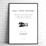 Retro tablice powitalne na przyjęcie urodzinowe