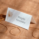 Winietki urodzinowe z roślinnym motywem