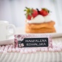 Winietki na 18 urodziny - blady róż