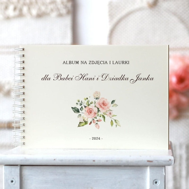 Album na zdjęcia i laurki dla Babci i Dziadka