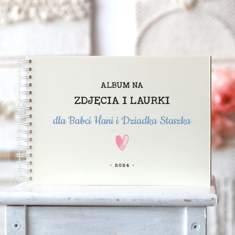 Album na zdjęcia i laurki dla Babci i Dziadka