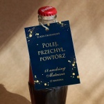 Granatowo-złote urodzinowe zawieszki