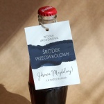 Granatowe urodzinowe zawieszki