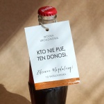 Pomarańczowe urodzinowe zawieszki