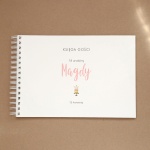 Księga gości na przyjęcie urodzinowe z tortem