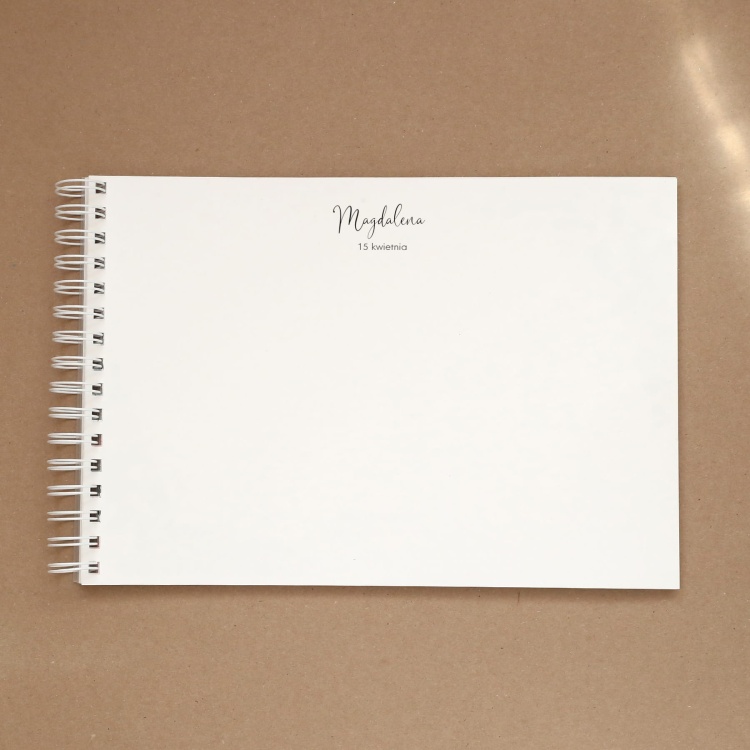 Księga gości na przyjęcie urodzinowe granatowa