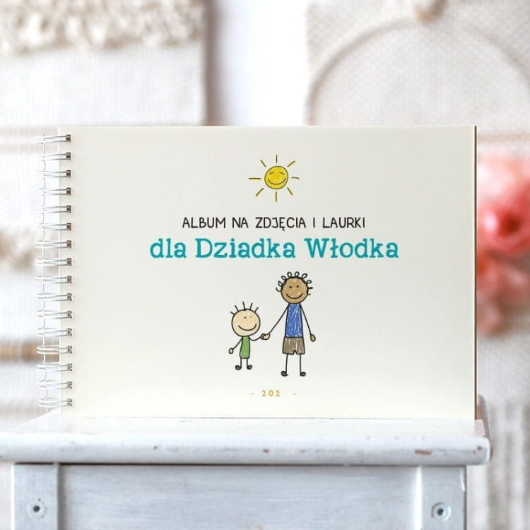 Album na zdjęcia i laurki dla Dziadka