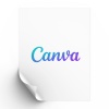 Prostokątne naklejki - druk projektu z canva