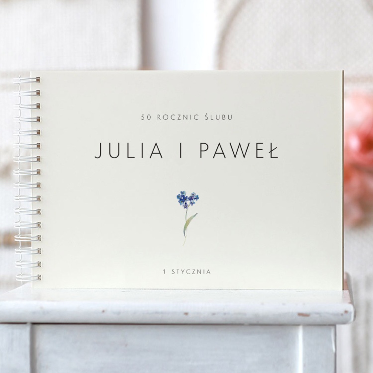 Śliczny prezent na ślub - Kronika 50 rocznic