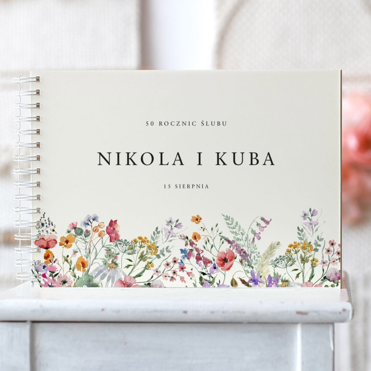 Uroczy prezent na ślub - Kronika 50 rocznic