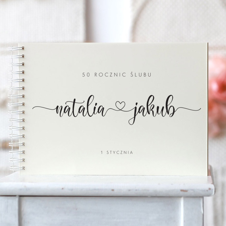 Uroczy prezent na ślub - Kronika 50 rocznic