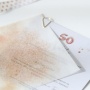 Zaproszenia rose gold na 50 urodziny
